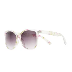 Women's LC Lauren Conrad 58mm Round Cat Eye Floral Sunglasses
